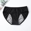 thumbnail image 2 of Women's Menstrual Panties Mid-Waist Cotton Postpartum Underwear, Leak Proof Full Coverage Period Briefs, Protective Sanitary Panties for Heavy Flow, Breathable Incontinence Briefs, 2 of 4