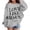 j31-Grey, variant on LIIPEE Letter Graphic Sweatshirts For Girls Long Sleeve Crew Neck Pullover Kids Fall Winter Comfortable Casual Sweatshirts,5-6 Years