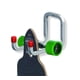 thumbnail image 4 of 3 x 2 Gancho doble largo, acero galvanizado, 250x120x98mm, 4 of 4