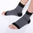 thumbnail image 1 of Multicolor Socks Plantar Fasciitis Socks Compression Foot Sleeves Ankle Brace Arch Support for Heel Edema Tendonitis, 1 of 5