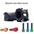 thumbnail image 1 of Flmtop 6Pcs Vis Guidon Acier Inoxydable Résistant à l'Usure Boulons de Tige Accessoire de Vis pour Vélo de Montagne, 1 of 10