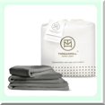 thumbnail image 2 of CoolBamboo Twin Sheets - Dark Grey 3 Piece Set | Silky Soft & Lightweight | Breathable & Moisture Wicking | Temperature Regulating | 15" Deep Pocket, 2 of 3