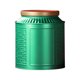 thumbnail image 1 of ¡Liquidación! Estante para almacenar latas de té, latas redondas, latas individuales grandes, latas de medio kilogramo, latas selladas, cajas vacías, 1 tarro verde para almacenar té., 1 of 4