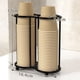 thumbnail image 3 of No se requiere perforación desechable taza estante de almacenamiento agua taza de té dispensador rack, 3 of 11