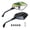 BLACK1, variant on Universal Motorcycle Rear View Mirrors for M8 M10 Threaded Bolt Double Take Mirror Mount Compatible with Motorcycle Scooter Moped Polaris Sportsman Honda ATV Dirt Bike Cruiser