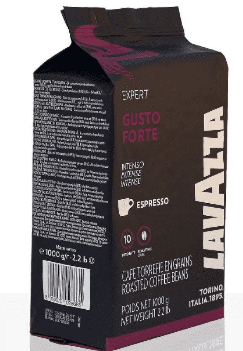 Caffe Lavazza Italian Espresso Roast Coffee Beans - 2.2 lb Bag