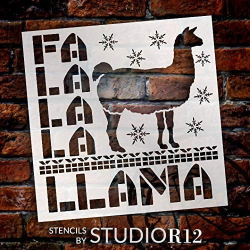 Personalized Tote Bag Painting Project Gift Idea Craft Kit for Kids Llama Stencil Paint Kit Craft Supplies for Kids Birthday Gift