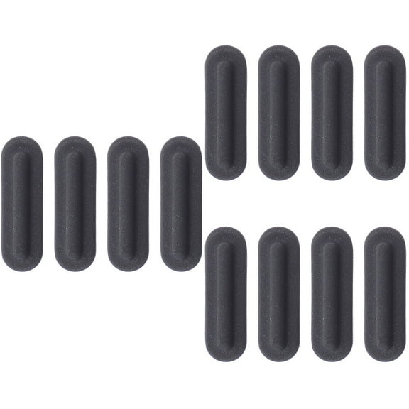 12 Pcs Bottom Shell Rubber Cushion Keyboards Bumpers Laptop Feet Cushion Laptop Feet Replacement Computer Feet Pad