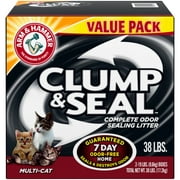Arm & Hammer Clump & Seal Multi-Cat Complete Odor Sealing Cat Litter 2-19 Lbs. Boxes