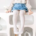 thumbnail image 4 of JUNWELL 2pcs/Pack Girl Mesh Mosquito-Repellent Socks Thin Over Knee Straight Socks, 4 of 7