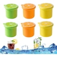 thumbnail image 1 of 6Pcs Moldes para Hielos Reutilizables, Bandeja de Hielo Ice Mold sin BPA, Molde para cubitos Bola de Whisky, Bolas de hielo, apilables para Cola, Cócteles, 1 of 4