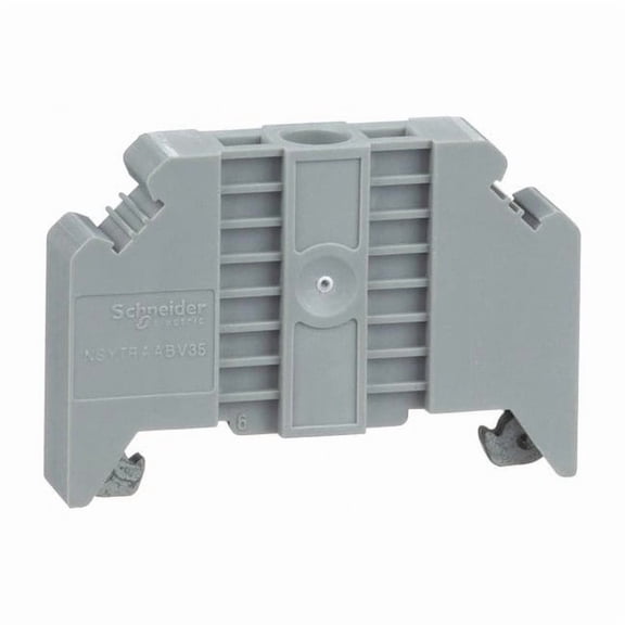 Schneider Electric EndClmp,TRV,Plastic,ScrewMount NSYTRAABV35
