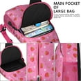 thumbnail image 2 of Sac à Bandoulière Fraise Douce, Imprimé Baies Rouges, Sac à Dos Croisé avec Design de Fruits Frais et Fleurs pour les Amateurs de Fraises et de Baies, 2 of 6