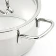 thumbnail image 3 of Korkmaz Alfa 2 Piece 8.5 Liter Stainless Steel Casserole Dish with Lid, 3 of 5