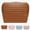 Brown, variant on Large Capacity Travel Makeup Bag with Adjustable Dividers, Fold-Down Cosmetic Organizer, 27 Pockets & Brush Holders, Toiletry Case