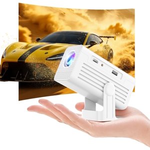 Mini Projector with WiFi and Bluetooth 4K Supported Projector