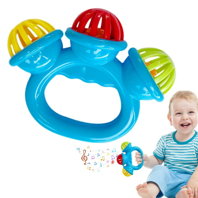 WHEANG Handbells Educational Musical Comfort Instrument For Random Color Encourages Creative Expression For Development Random Color