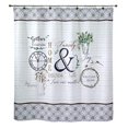 thumbnail image 1 of Avanti Linens Modern Farmhouse Shower Curtain, 1 of 3