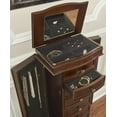 thumbnail image 2 of Powell Murphy Jewelry Armoire, Coffee, 2 of 8