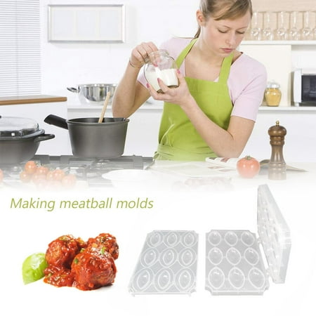 

New 9/3 Hole 2021 Manual Kibbeh Express Meatball Maker Meatloaf Mold Press Minced Meat Processor Cake Dessert Pie Kitchen Tool
