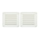 thumbnail image 2 of Ventilación de Aire Rectangular de Pared Lateral ANGGREK 2 Uds, 2 of 8