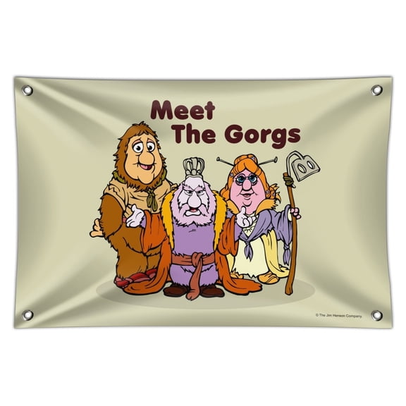 Meet the Gorgs Fraggle Rock Home Business Office Sign