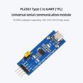 thumbnail image 3 of PL2303 Módulo USB a UART Módulo serie TTL Placa USB UART Indicador 3LED tipo C, 3 of 9