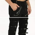 thumbnail image 5 of TRGPSG Men's Techwear Pants Hiphop Rock Punk Gothic Cargo Pants 42, 5 of 6