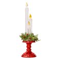 thumbnail image 4 of Ganfancp Navidad Tres Candelabros de Cera Decoraciones de Navidad Candelabros de Mesa Hotel Mall Decoraciones Decoraciones Del Árbol de Navidad，10Ml Ofertas Del Día 1 Candelabro, 4 of 4