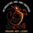 thumbnail image 2 of Men's Mulan Mushu Dragon Not Lizard  Graphic T-Shirt, 2 of 5