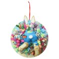 thumbnail image 1 of 1Pc Bunny Wreath Safe Nice Fine Spring Door Decoration Spring Hanging Ornament Party Supplies, 1 of 6
