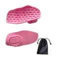 thumbnail image 4 of Gimnasios de gimnasio para levantar pesas Guantes de entrenamiento sin dedos para hombres Mujeres Silicona Palm Protector para el fitness de entrante, 4 of 8