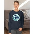 thumbnail image 2 of Mermaid Scales Sweatshirt Women -Grace Popp Designs, Female 3X-Large, 2 of 4