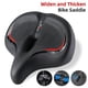 thumbnail image 1 of Thickened High Elasticity Bike Saddle Soft Waterproof PU Pad Road Bicycle Seats Comfort Breathable AntiSlip Cycle Cushion, 1 of 5