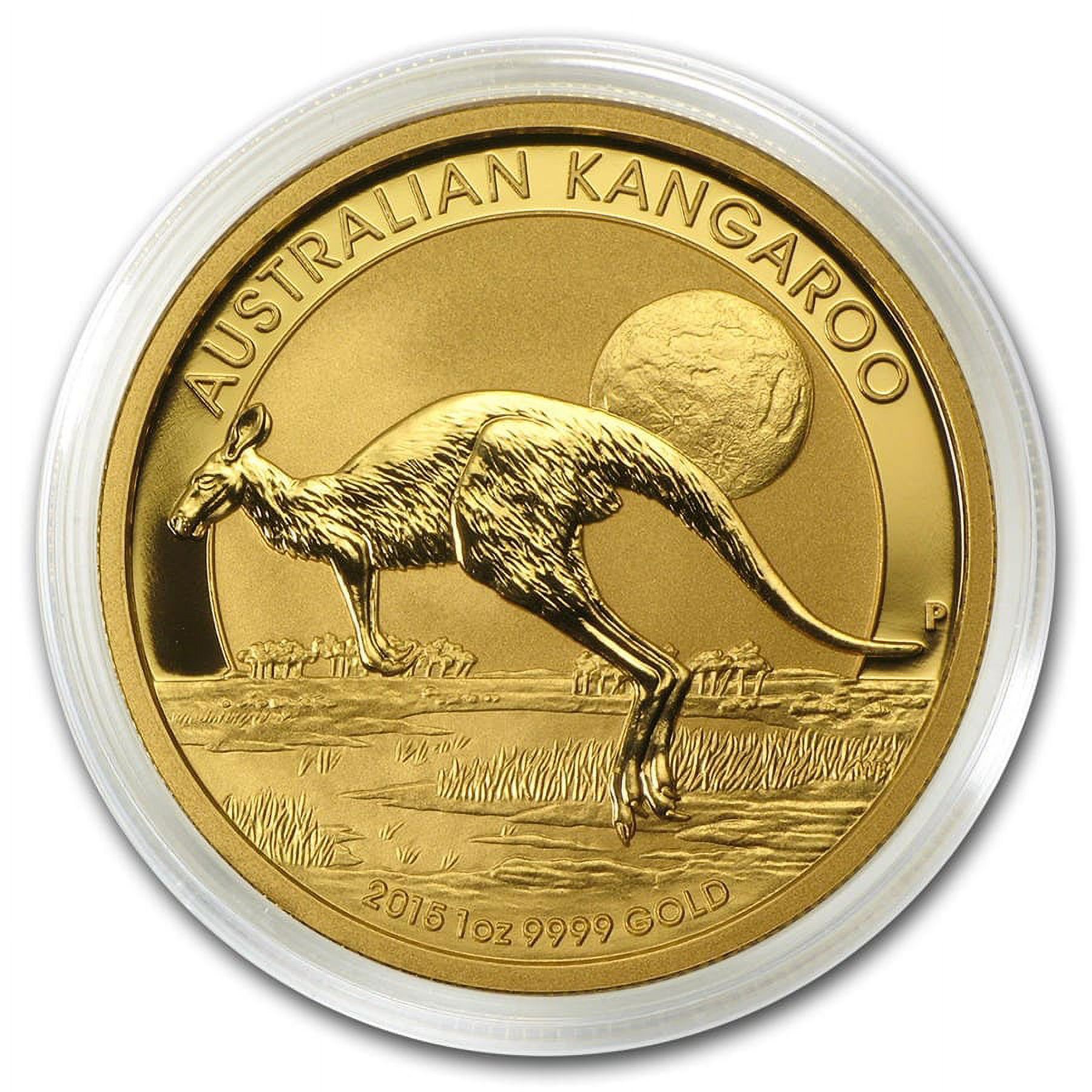 2015 Australia 1 oz Gold Kangaroo Coin BU, .9999 Fine, Perth