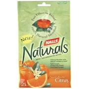 Halls Naturals Sunshine Citrus