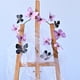 thumbnail image 1 of Ratán De Plástico Guirnalda de mariposas en degradado rosa y negro, enredaderas artificiales extraíbles para paredes, barandillas y decoraciones de arcos (1 unidad) JASKFLY, 1 of 9