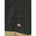 thumbnail image 7 of Dickies Men's Short Sleeve Work Shirt, Black, 7 of 7