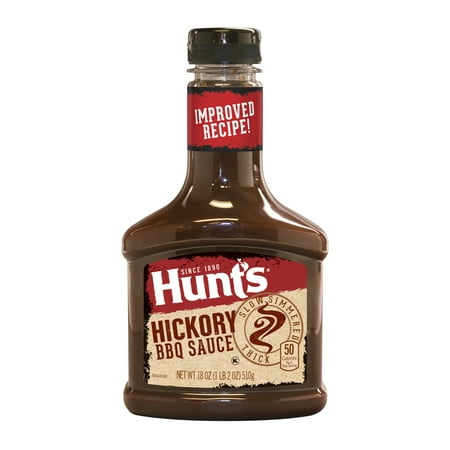 (3 Pack) Hunt's Hickory BBQ Sauce, 18 Oz. (3 pack)