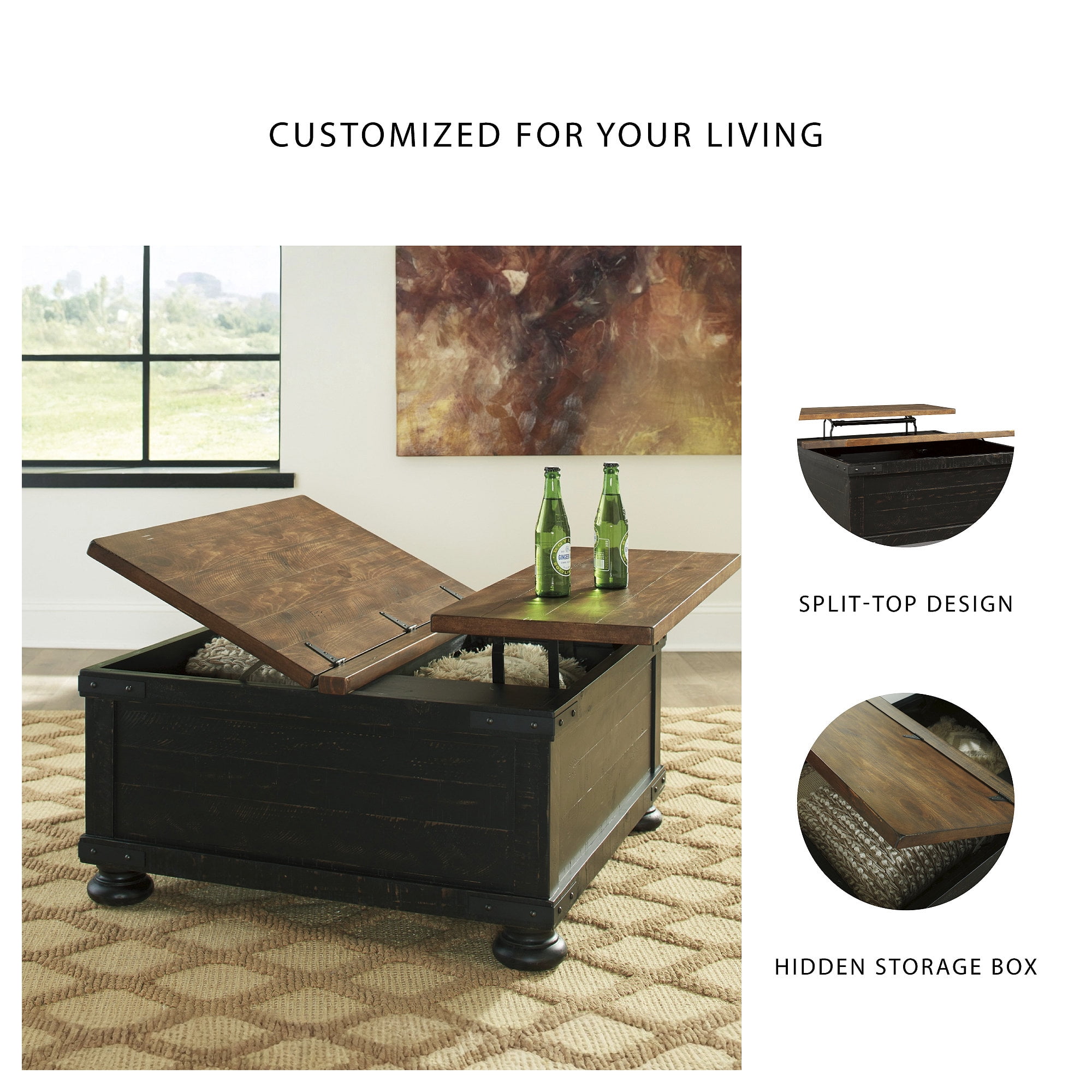 Signature Design by Ashley Casual Valebeck Coffee Table with