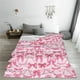 thumbnail image 5 of Balery Pink bows Manta de Felpa Suave y Acogedora – Cobija de Franela Aterciopelada para Cama, Lavable y Cálida para Sofá, Mascotas, Transpirable-40"x30", 5 of 7