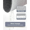 thumbnail image 5 of Shower Mats Non Slip Without Suction Cups, 15.7× 36 Inch, PVC Loofah Bathroom Mats, Loofah Mats for Shower and Bathroom, Quick Drying, Grey, 5 of 9