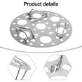 thumbnail image 2 of Stainless Steel Steamer Rack Steam Tray Steaming Rack Basket Removable Legs, 2 of 9