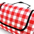 thumbnail image 3 of Oversized Picnic Blanket, Waterproof Outdoor Blanket, Foldable Triple Layer Protection Machine Washable Stain Resistant, Large Beach Lawn Camping Mat with Carrying Strap, 3 of 7
