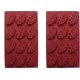 thumbnail image 1 of 2 moldes de silicona en forma de hoja, moldes grandes antiadherentes suaves para postres de chocolate, velas de caramelo, pastel de azúcar, gelatina de goma casera, decoración de pasteles de Cris, 1 of 5