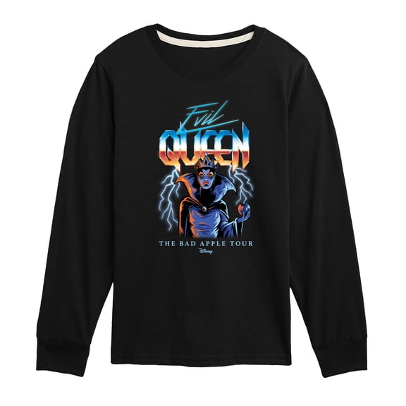Disney Villains - Evil Queen Bad Apple Tour - Toddler & Youth Long Sleeve Graphic T-Shirt