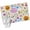 Pink Yellow, variant on Sunflower 2'x6' Runner Rugs for Hallway Kitchen Bedside Non Slip Washable, Colorful Flowers Summer Botanical Entryway Rug Runners with Rubber Backing, Long Carpet Runner for Laundry Room