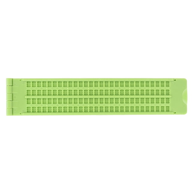 Herramienta de Escritura Braille, Escritura de Materiales de de Superficie Lisa, Exquisita Mano de Obra de Trabajo Resistente Para El Binado para El Hogar