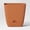 Orange, variant on 6"x6" Square Planter Pot, Indoor Outdoor Garden Decor