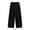 Black, variant on Teen Cargo Pants For Girls High Elastic Waisted Drawstring Cargo Jogger Pants With Pocket Loose Fit Girls Trendy Streetwear Kids Clothes Girls Size 7-8 Years